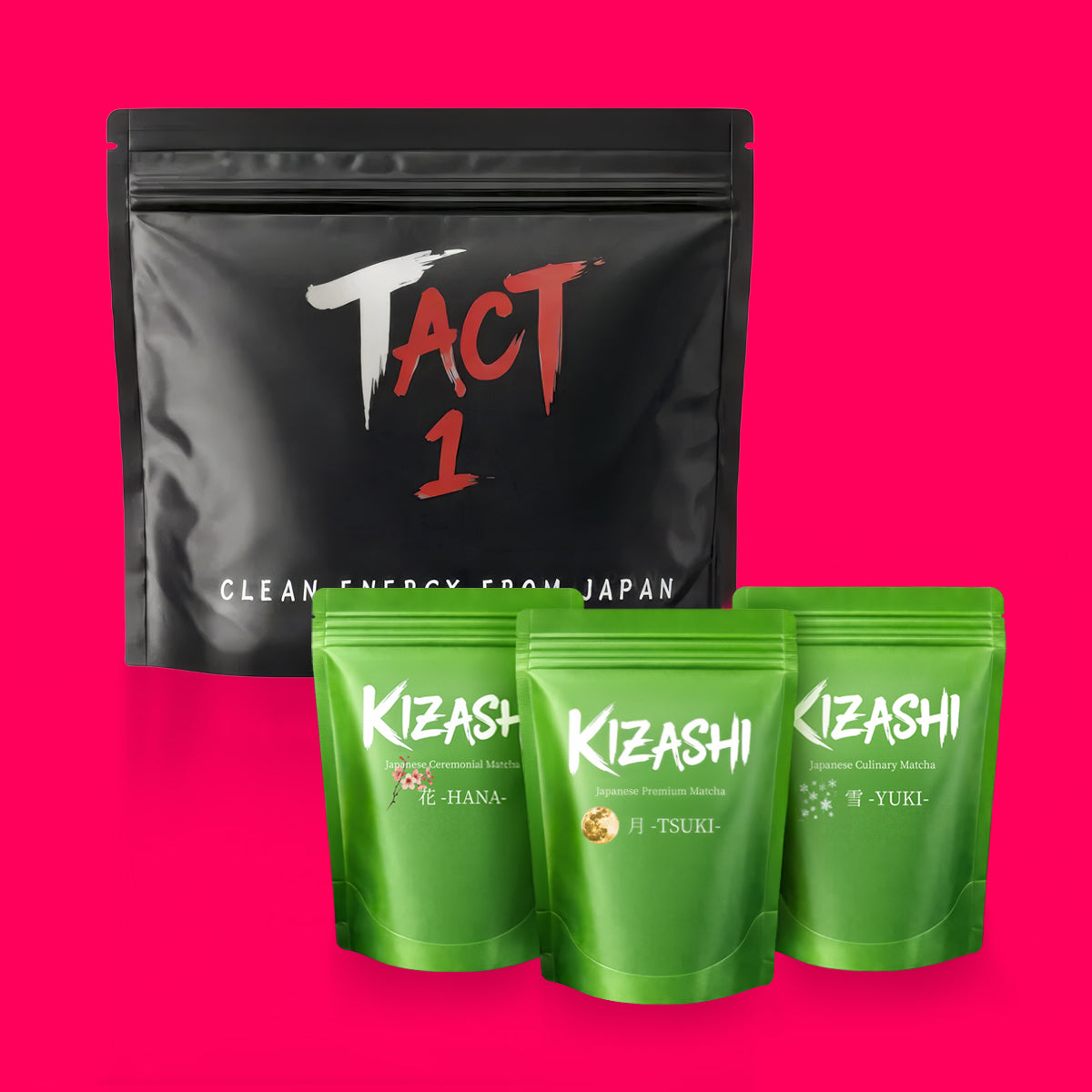 TACT1 + KIZASHI Yokan & Japanese Pure Matcha