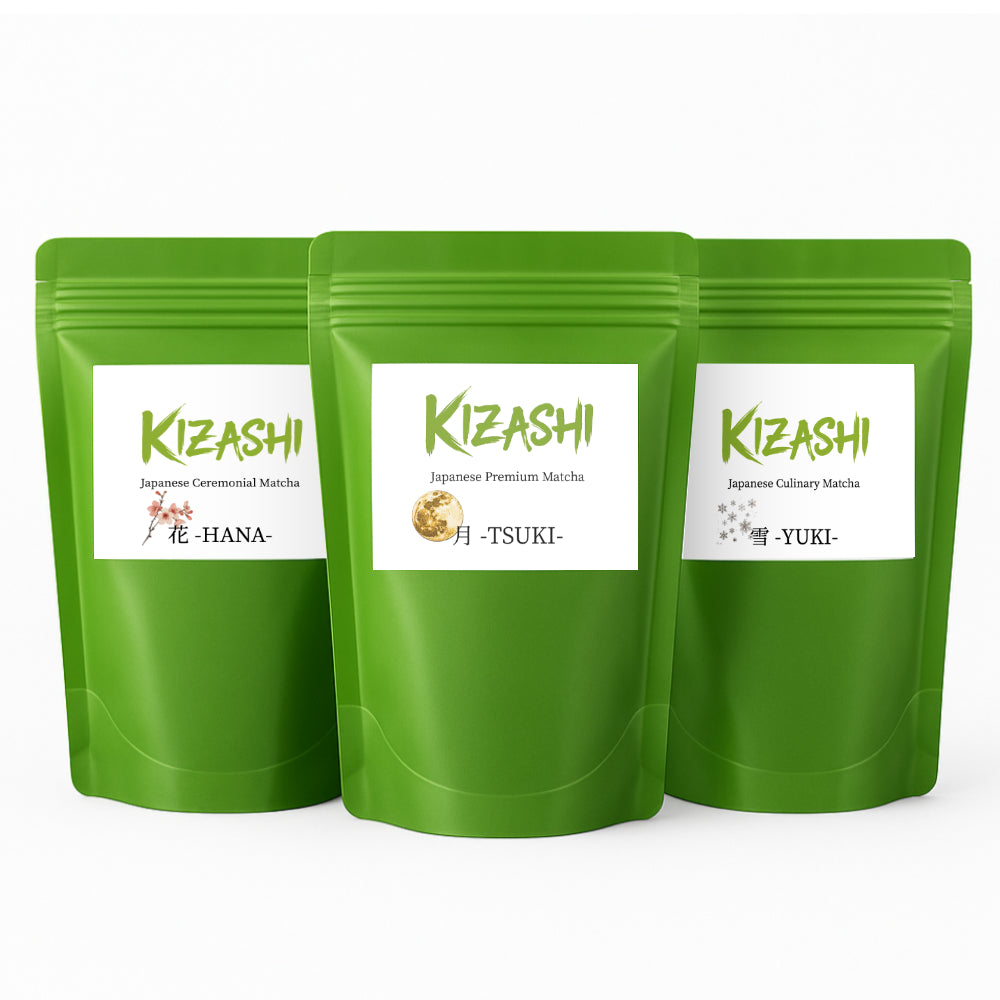 KIZASHI Japanese Pure Matcha Discovery Set